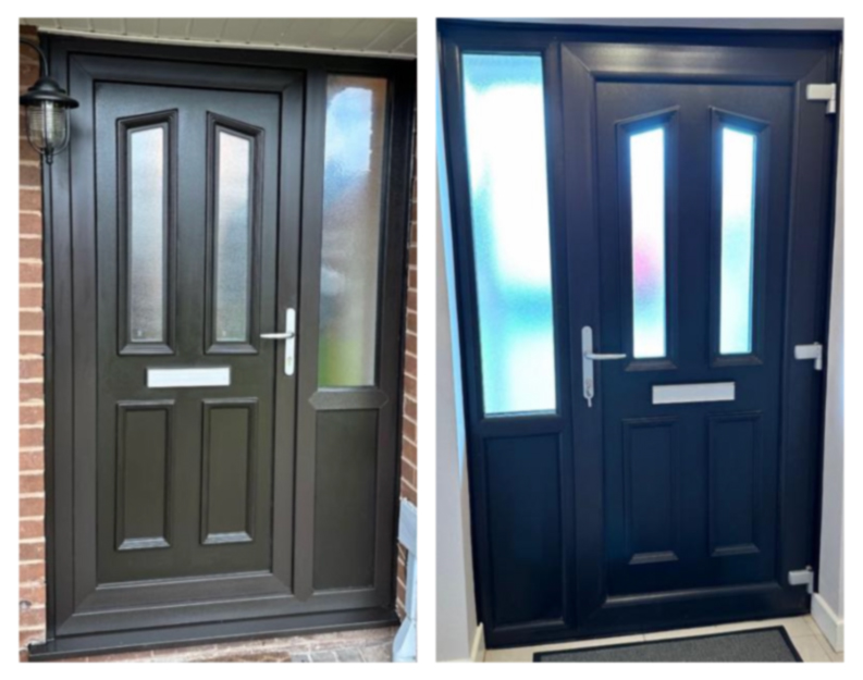 New PVCu Door Fitted on Wirral