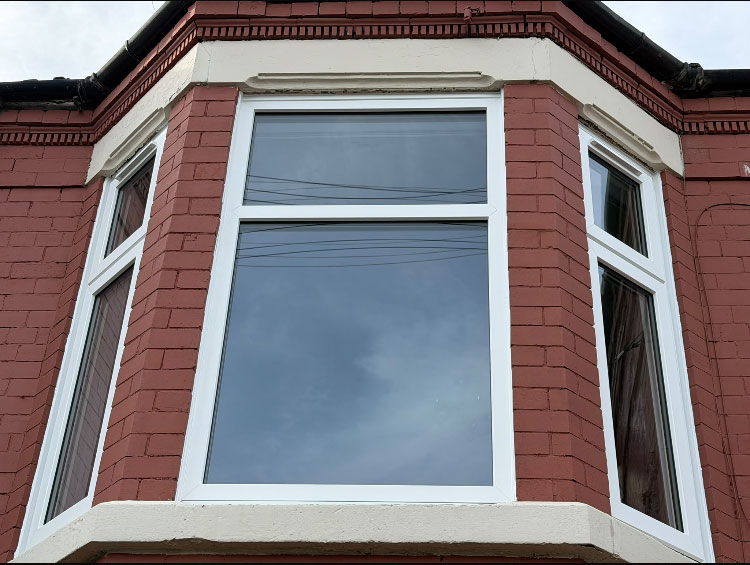 External view of bay window Wirral